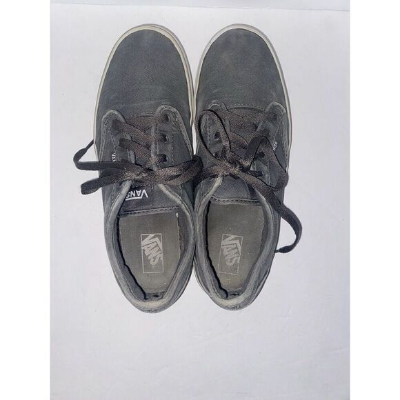 Vans Unisex Sneakers Low Top Shoes Grey Atwood Pewter Skate Yth 7 Womens 39/8.5 - Picture 7 of 11